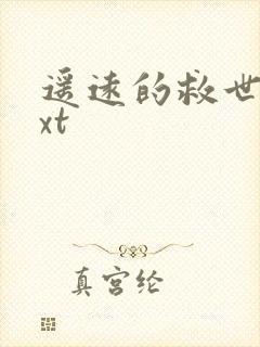 遥远的救世主txt