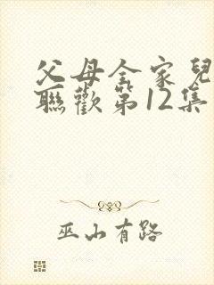 父母全家儿女大联欢第12集封面