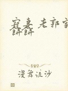 宠妻 老郭家的饼饼封面