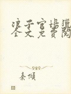 浪子官场猎艳记全文免费阅读