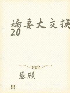 娇妻大交换1一20