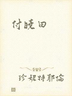 付晓田