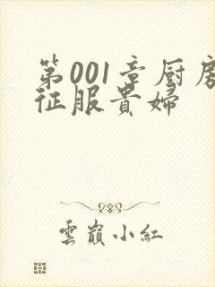 第001章厨房征服贵妇封面