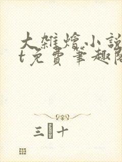 大杂烩小说txt免费笔趣阁