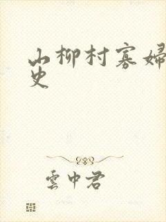 山柳村寡妇的情史封面