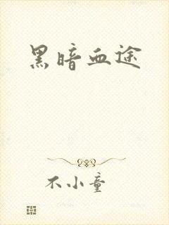黑暗血途封面
