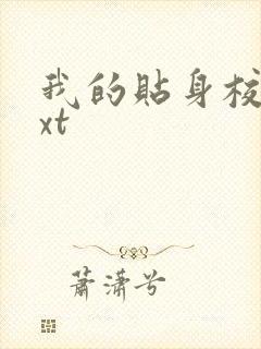 我的贴身校花txt