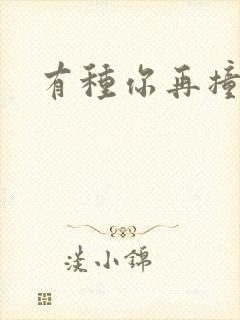 有种你再撞一下