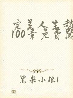 完美人生赵雅玉100章免费阅读