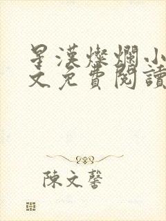 星汉灿烂小说全文免费阅读