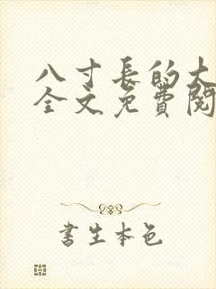 八寸长的大宝贝全文免费阅读