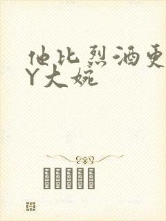 他比烈酒更撩BY大婉封面