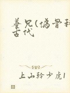 养兄(伪骨科)古代