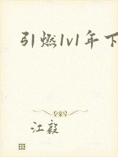 引燃1v1年下封面