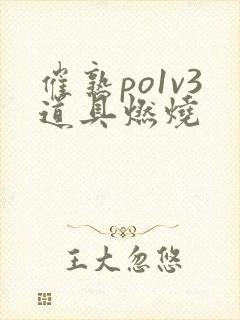 催熟po1v3道具燃烧