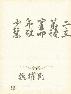 少年宾第二部珏慧破而后立
