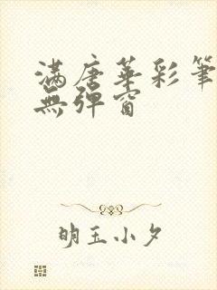 满唐华彩笔趣阁无弹窗封面