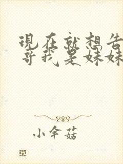 现在就想告诉哥哥我是妹妹封面