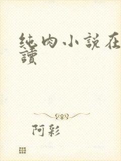 纯肉小说在线阅读封面