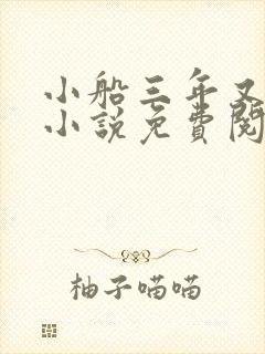 小船三年又三年小说免费阅读