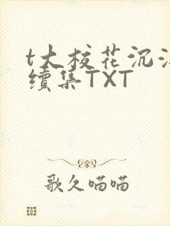 t大校花沉浮录续集TXT