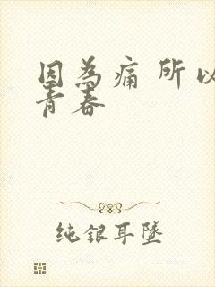 因为痛 所以叫青春封面