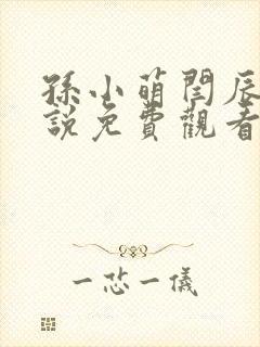 孙小萌闫辰的小说免费观看