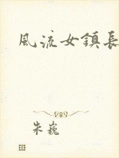 风流女镇长封面