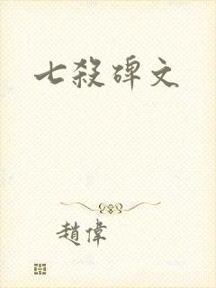 七杀碑文封面