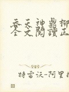 吞天神鼎柳无邪全文阅读正版