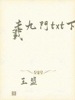 老九门txt下载