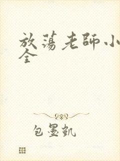 放荡老师小说大全