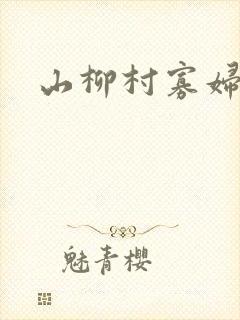 山柳村寡妇情史