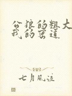 公狼的粗大挺进我的密道封面