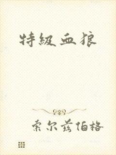 特级血狼封面