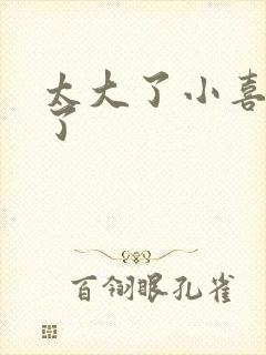 太大了小喜涨死了封面