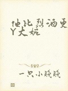 他比烈酒更撩BY大婉封面