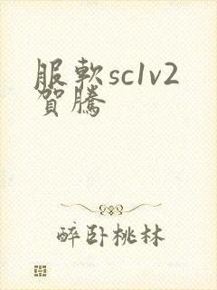 服软sc1v2贺腾封面