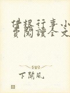 借根行事小说免费阅读全文在线阅笔趣无弹窗