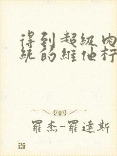 得到超级肉禽系统的维他柠檬茶