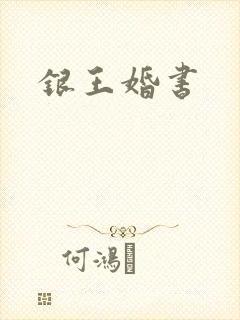 银王婚书封面