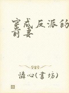 穿成反派的炮灰前妻封面