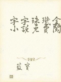 字字珠玑金银花小说免费阅读