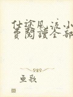 仕途风流小说免费阅读全部章节