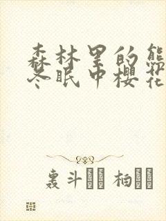 森林里的熊先生冬眠中樱花动漫封面