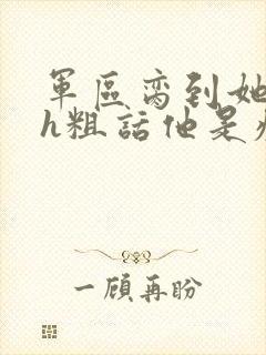 军区脔到她哭hh粗话他是疯批封面