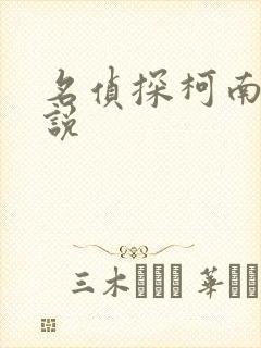 名侦探柯南h小说