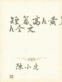 短篇高h黄暴辣h全文
