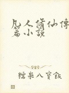 凡人修仙传人界篇小说