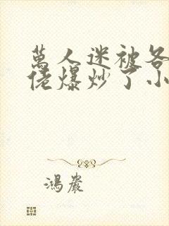 万人迷被各路大佬爆炒了小说封面